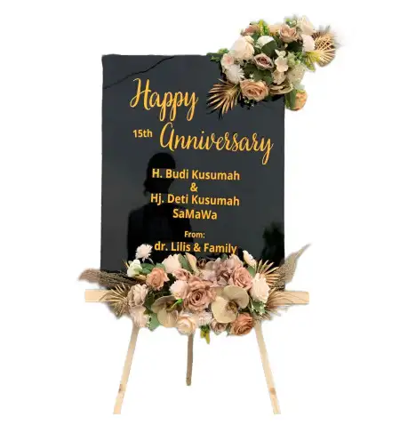 Papan Bunga Akrilik Pulau Makian