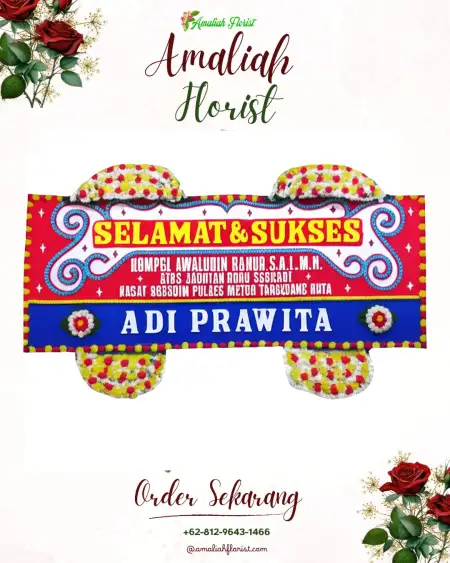 Papan Bunga Ucapan Selamat Pulau Makian